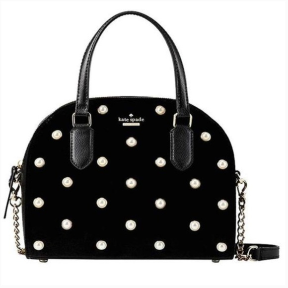 kate spade Handbags - Kate Spade || Laurel Way Velvet Reiley Handbag